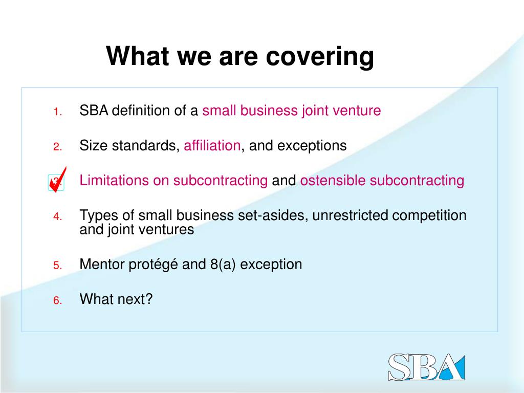 sba mentor protege program types sba mentor protege program types