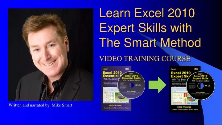 PPT - Learn Excel 2010 Expert Skills with The Smart Method PowerPoint ...