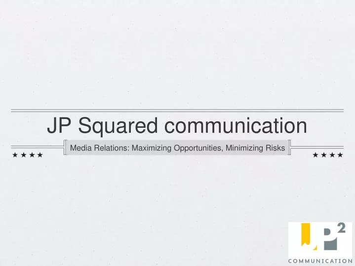 jp squared communication n.