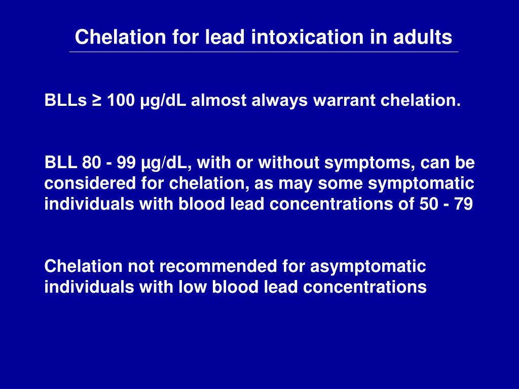 PPT Occupational Lead Exposure Health Effects and Medical