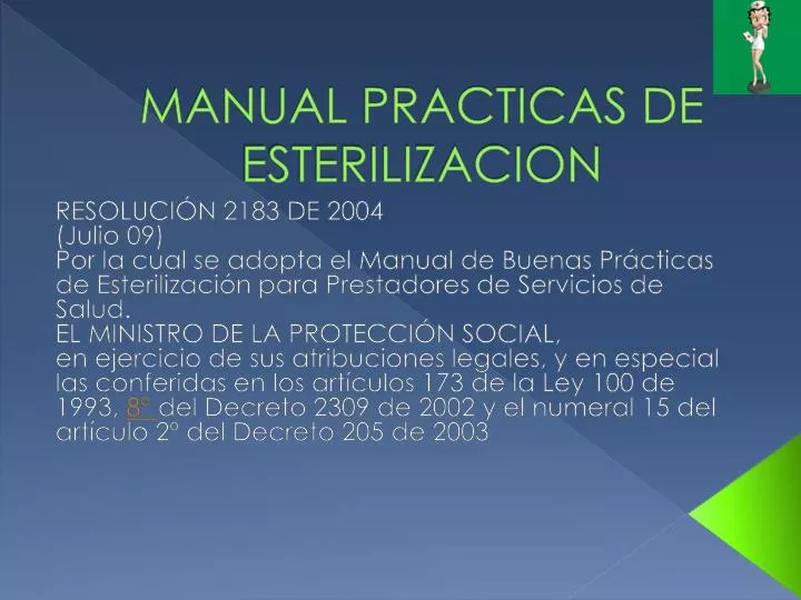 PPT - MANUAL PRACTICAS DE ESTERILIZACION PowerPoint Presentation, free