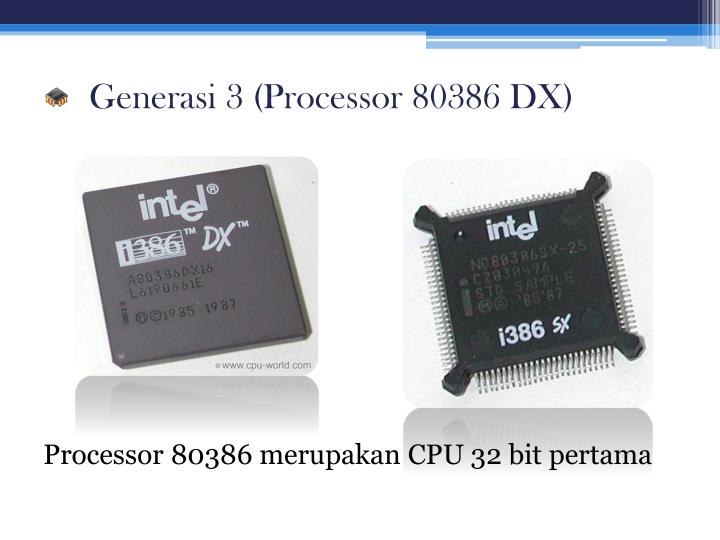 80386 microprocessor 80386 microprocessor