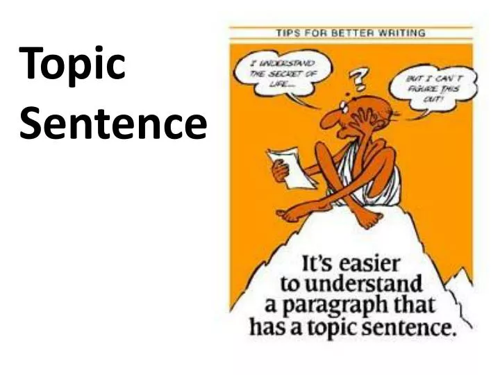 topic sentence on presentation