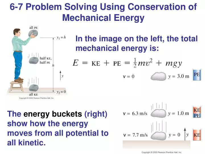 total mechanical energy problem solving
