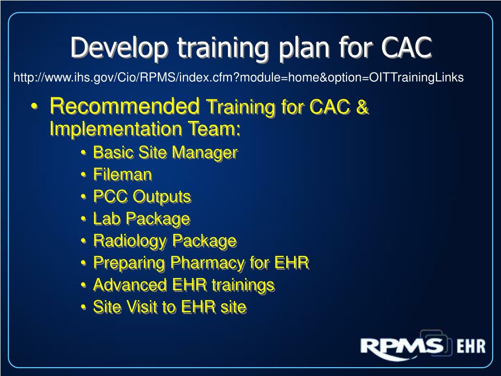 Ihs Rpms Training PPT - IHS - EHR Indian Health Service - Electronic Health Record ...