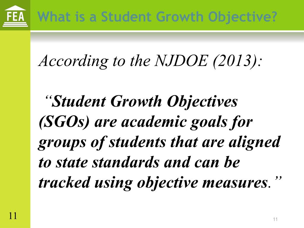 PPT Developing StandardsBased, AssessmentDriven Student Growth Objectives in ALL Content