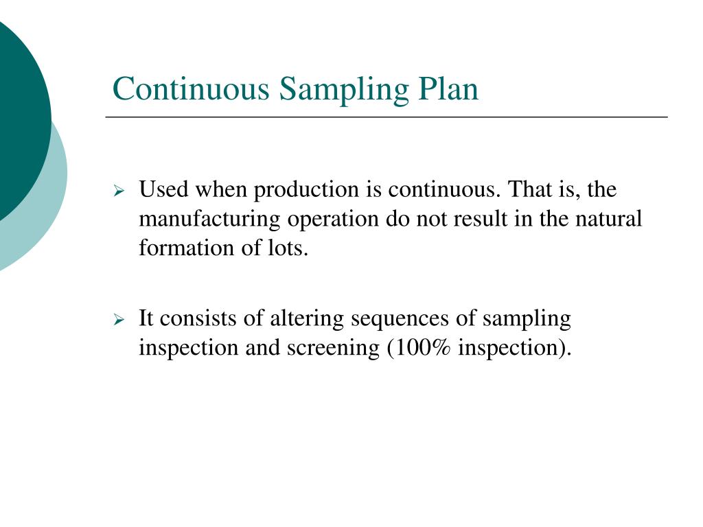 PPT - Acceptance Sampling Plans by Variables PowerPoint Presentation, free  download - ID:3208872