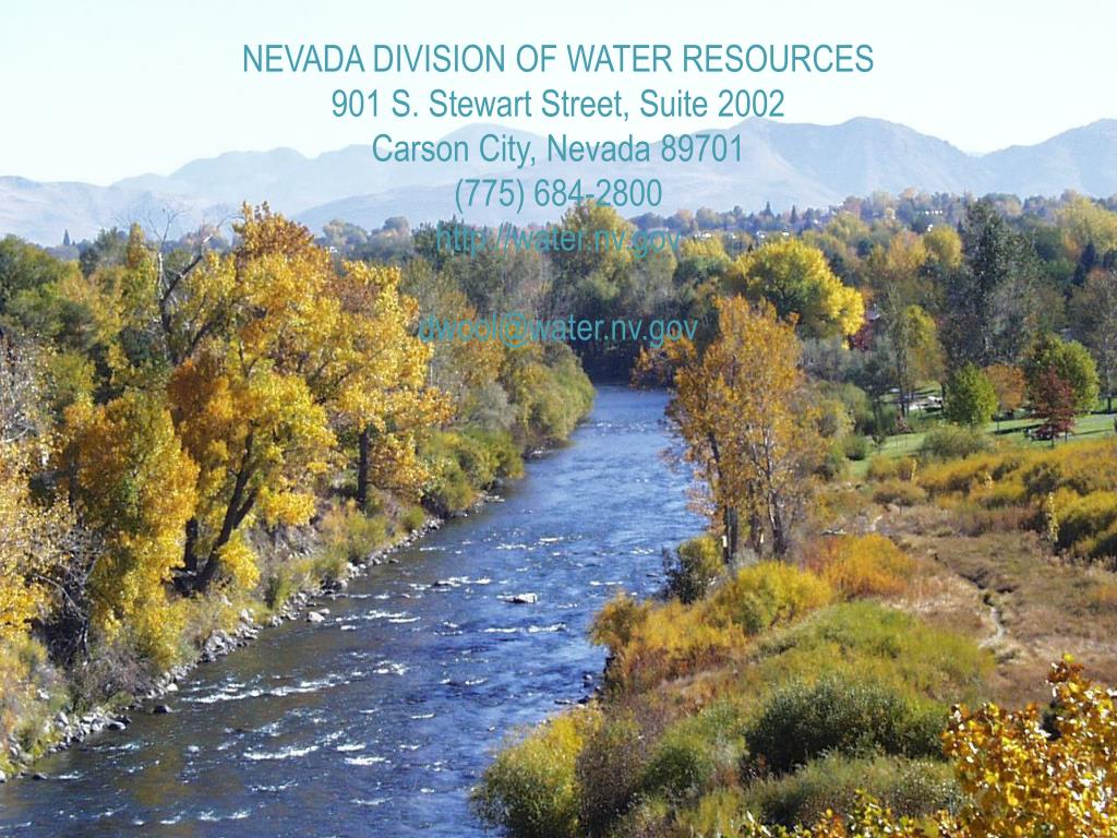 PPT - Nevada Division of Water Resources PowerPoint Presentation, free 