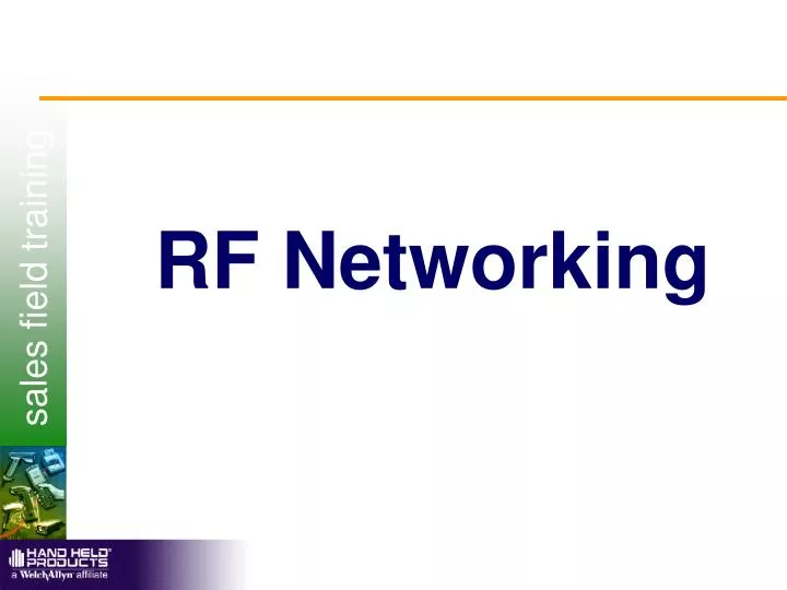 PPT RF Networking PowerPoint Presentation, free download ID3211264