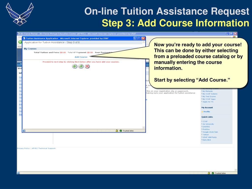 Ppt Air Force Portal Log Onto The Af Portal With Your Username