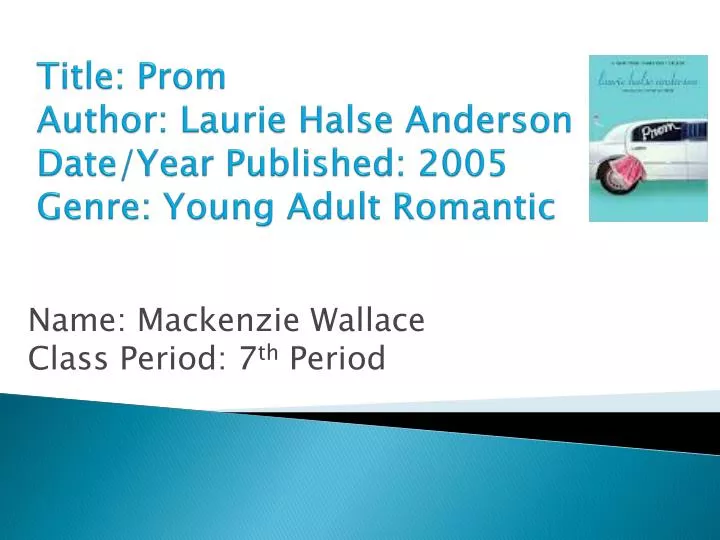 prom book by laurie halse anderson prom book by laurie halse anderson