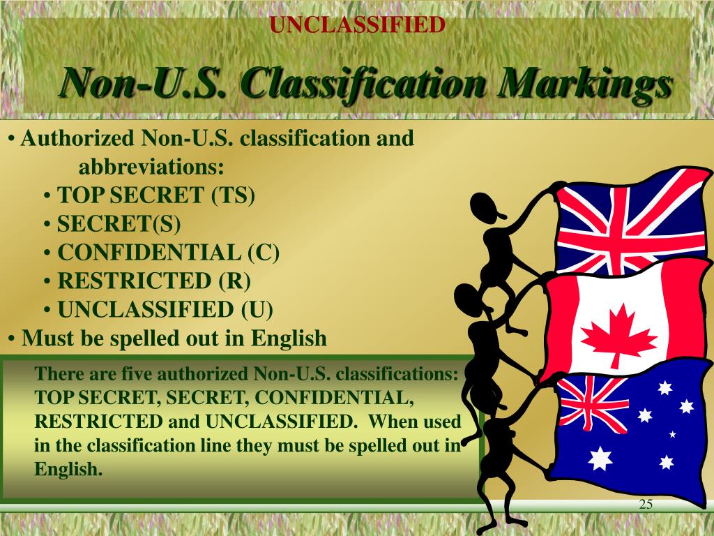 PPT - Intelligence Community Classification and Control Markings ...