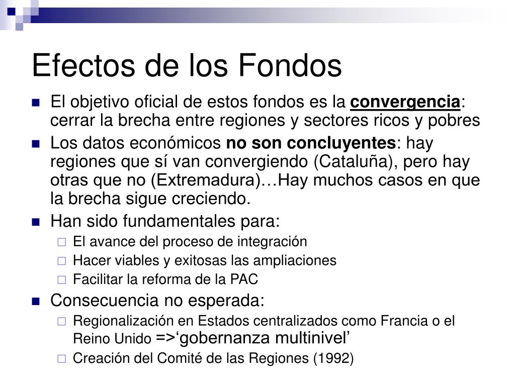 PPT - El Presupuesto de la UE y cómo se gasta: Fondos Estructurales y ...