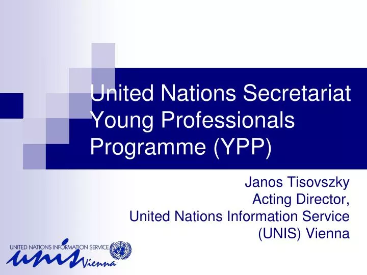 united nations secretariat young professionals programme ypp n.