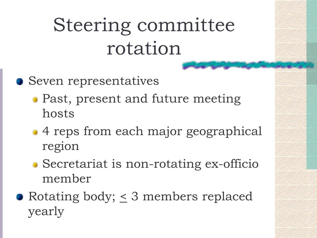 PPT - Sixth Annual Meeting of the WG: Governance issues PowerPoint ...