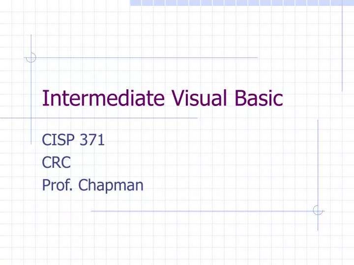 visual basics 2017