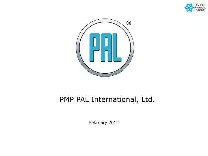 PPT - PMP PAL International, Ltd. PowerPoint Presentation, free ...