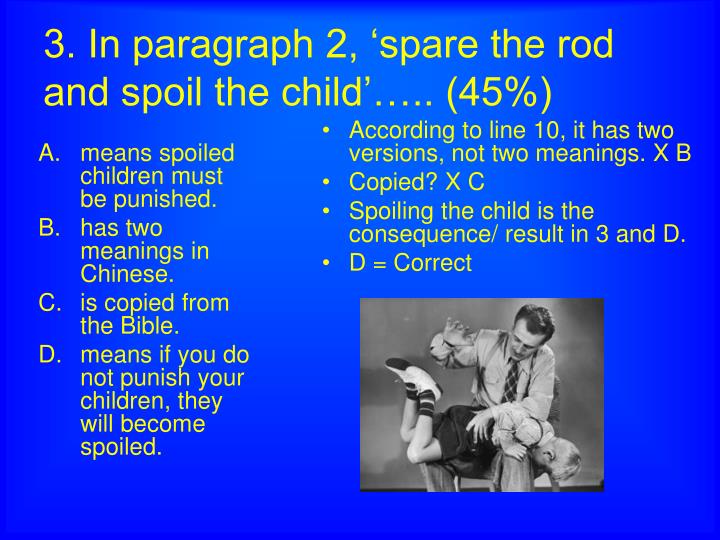 spare the rod and spoil the child essay against Spare the rod and spoil the child essay, essay ( student essays on racism against blacks prejudice and discrimination essay conclusion water shortages. spare the rod and spoil the child essay against Spare the rod and spoil the child essay, essay ( student essays on racism against blacks prejudice and discrimination essay conclusion water shortages.