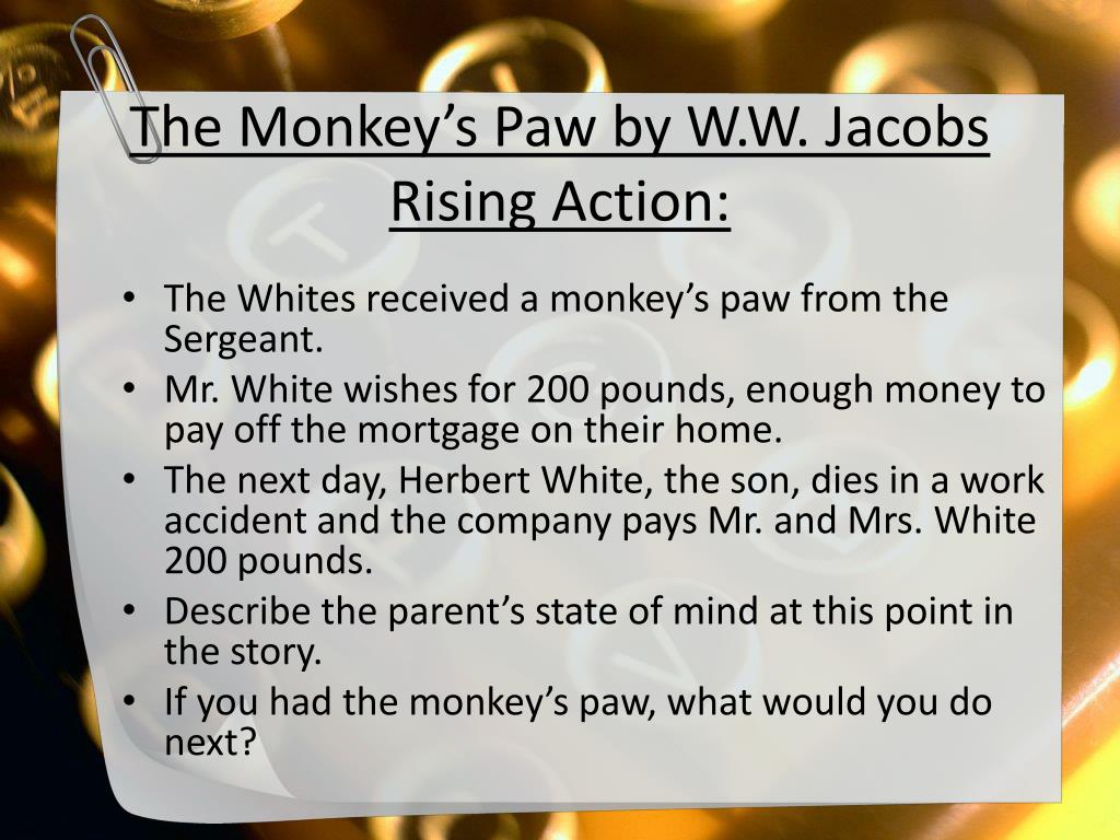 PPT - The Monkey's Paw PowerPoint Presentation, free download - ID:3215420