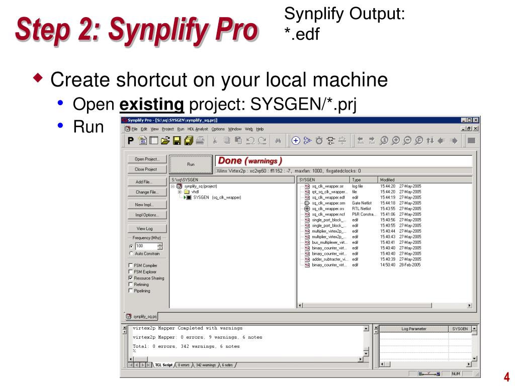 synplify pro tutorial