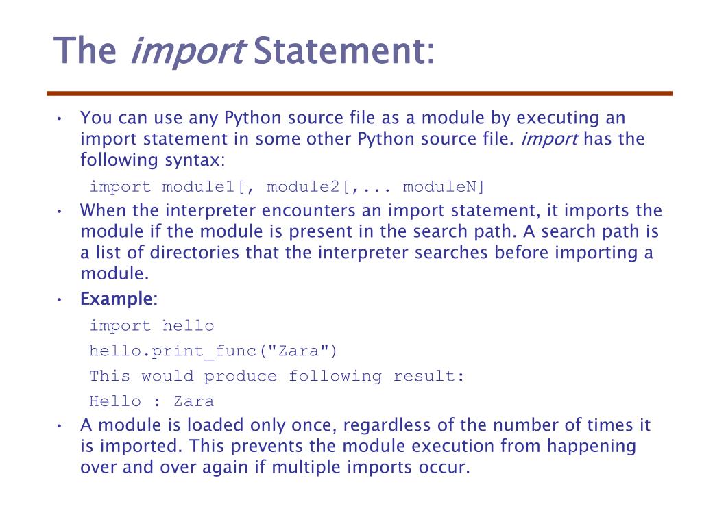 PPT - 15. Python - Modules PowerPoint Presentation, free download - ID ...