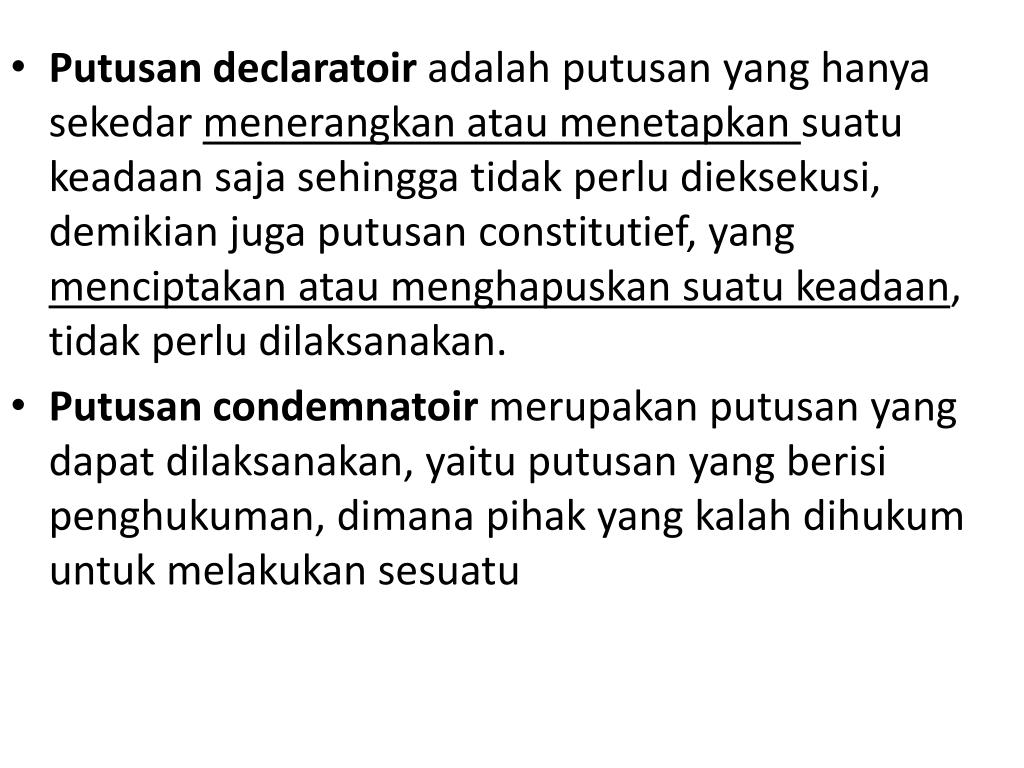 PPT PENGERTIAN PUTUSAN YANG BERKEKUATAN HUKUM TETAP PowerPoint