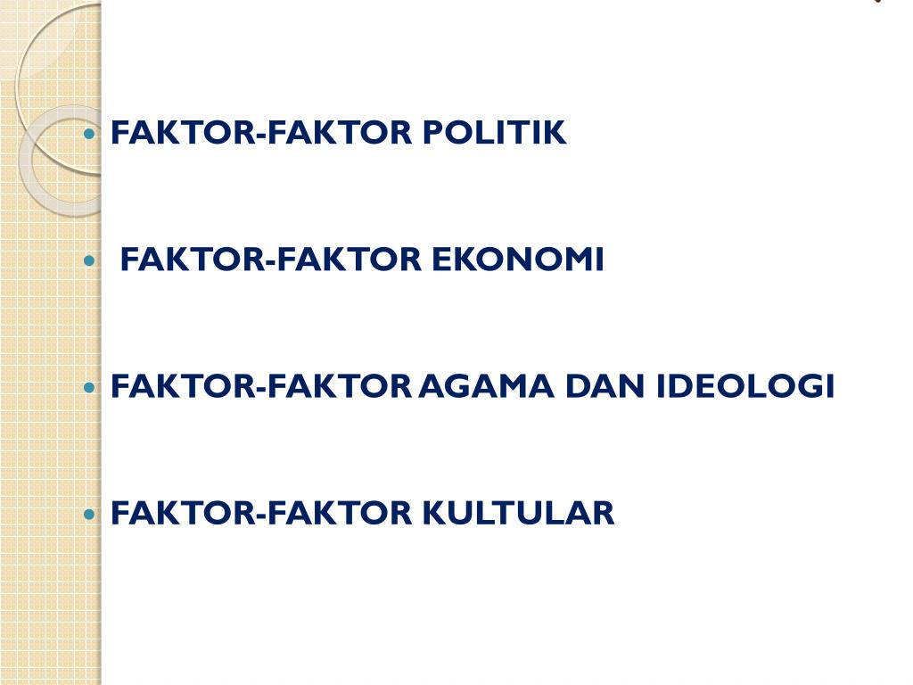 PPT FAKTORFAKTOR YANG MENENTUKAN PERKEMBANGAN HUKUM PowerPoint