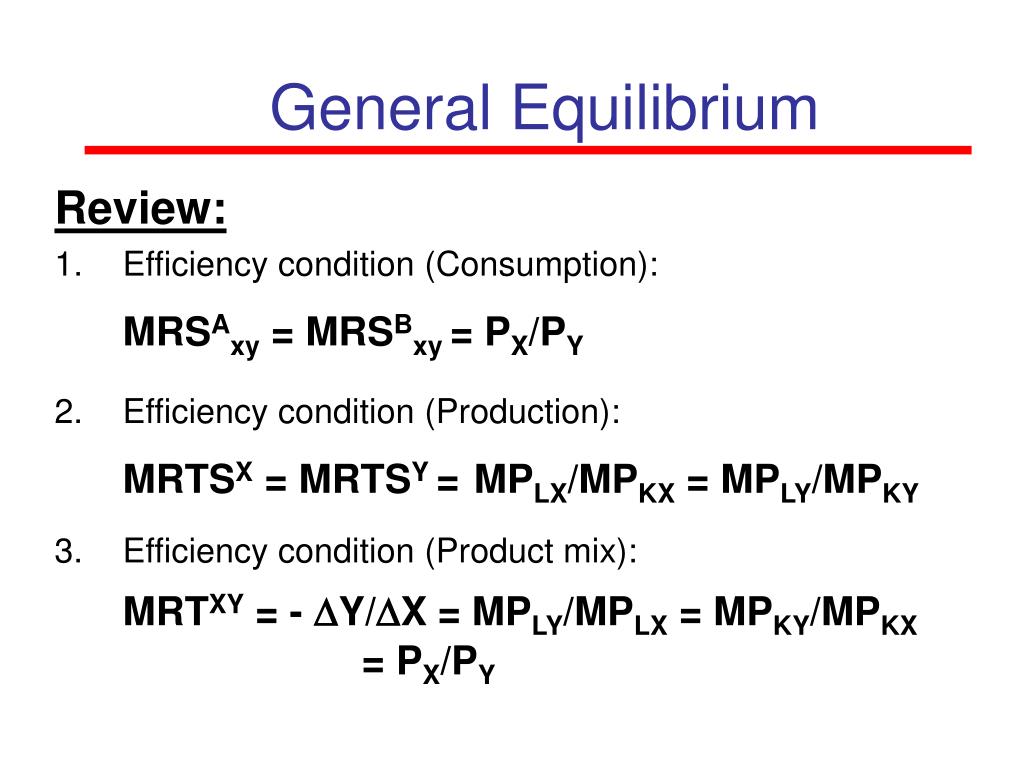 umoral forord synd PPT - General Equilibrium PowerPoint Presentation, free download -  ID:3218620