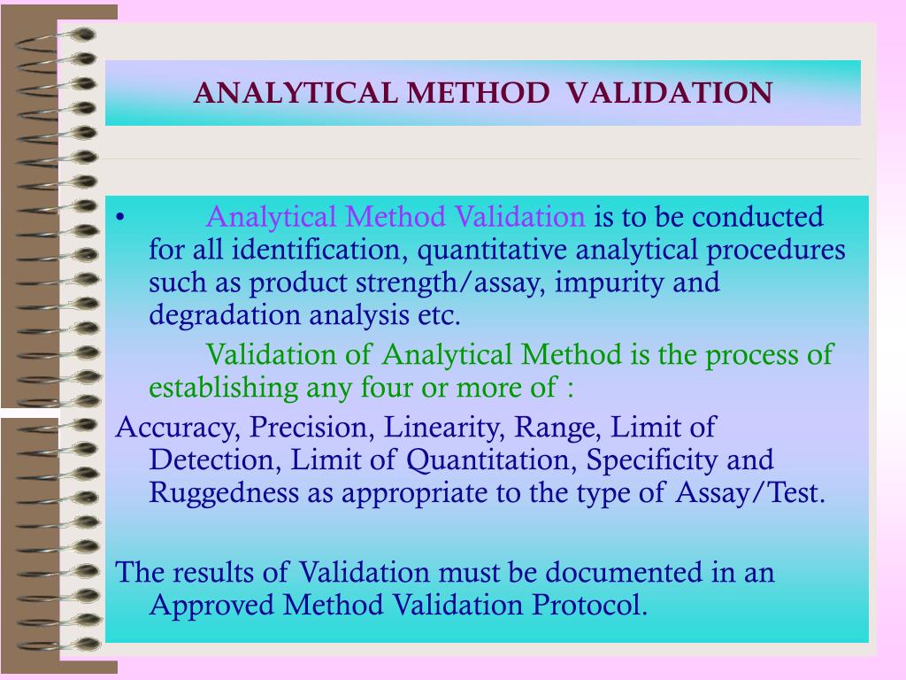 analytical method validation research paper