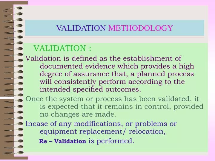 research tool validation
