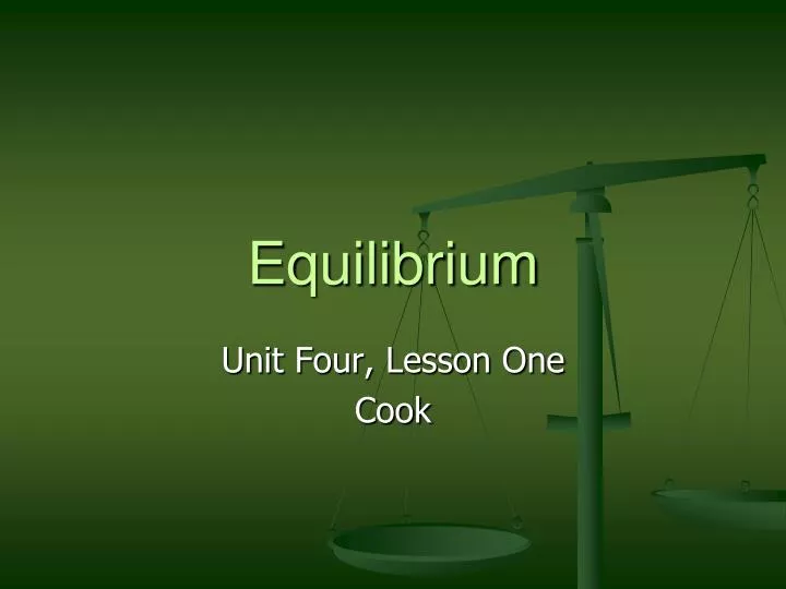 PPT - Equilibrium PowerPoint Presentation, Free Download - ID:3219195