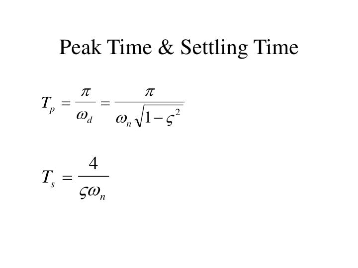 PPT Lecture 4 Time Response Reference Nise Chapter 4, Sections 4.1