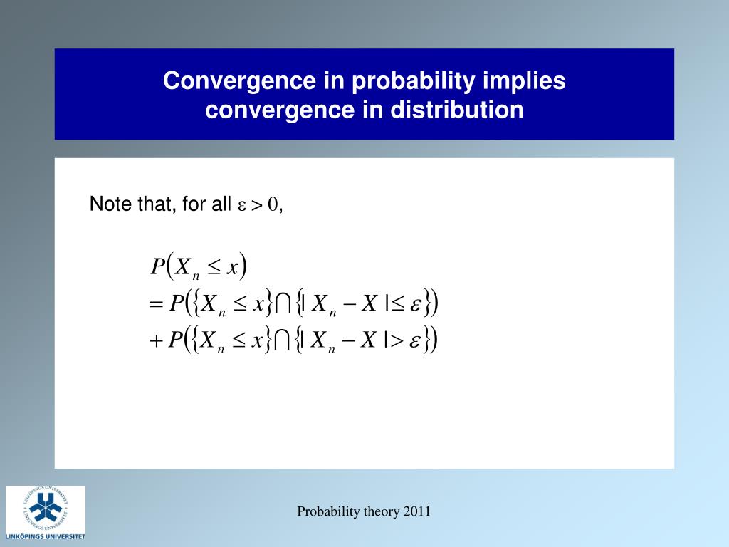 the convergence hypothesis implies