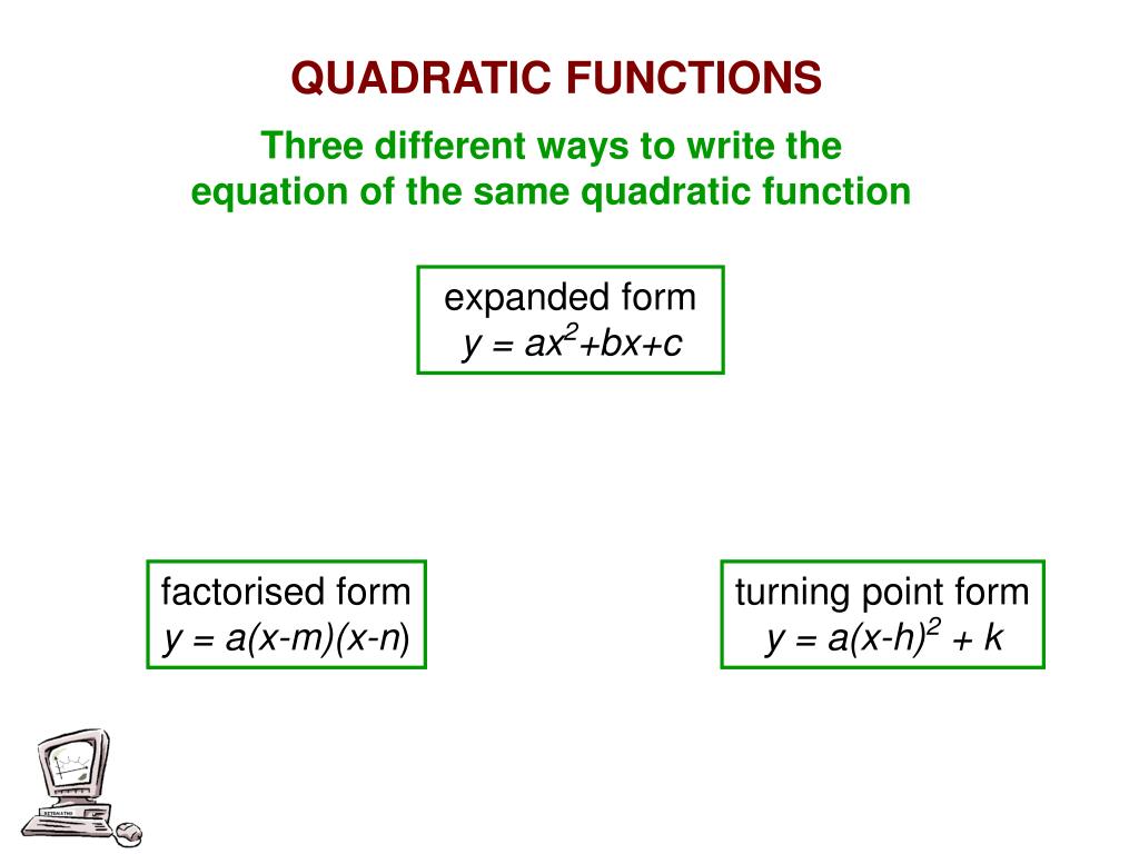 Ppt Expanded Form Y Ax 2 Bx C Powerpoint Presentation Free Download Id 322