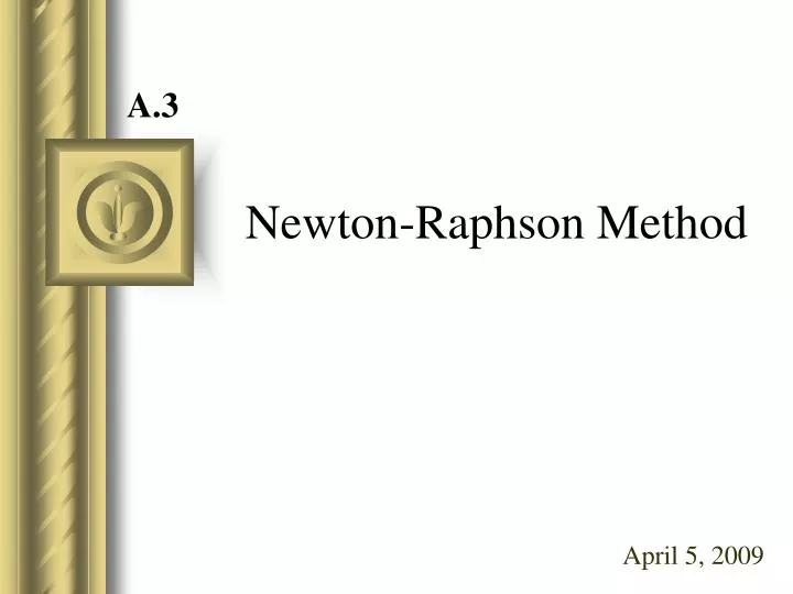 vector newton raphson method vector newton raphson method