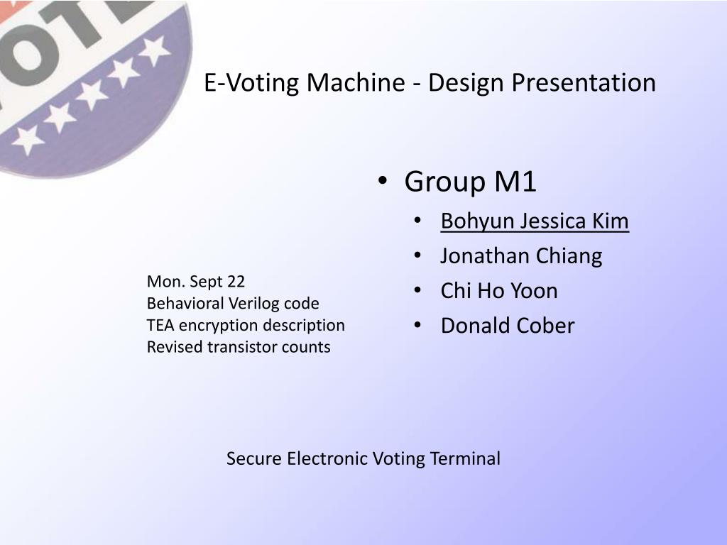 Design Presentation PowerPoint Presentation Circuit Diagram
