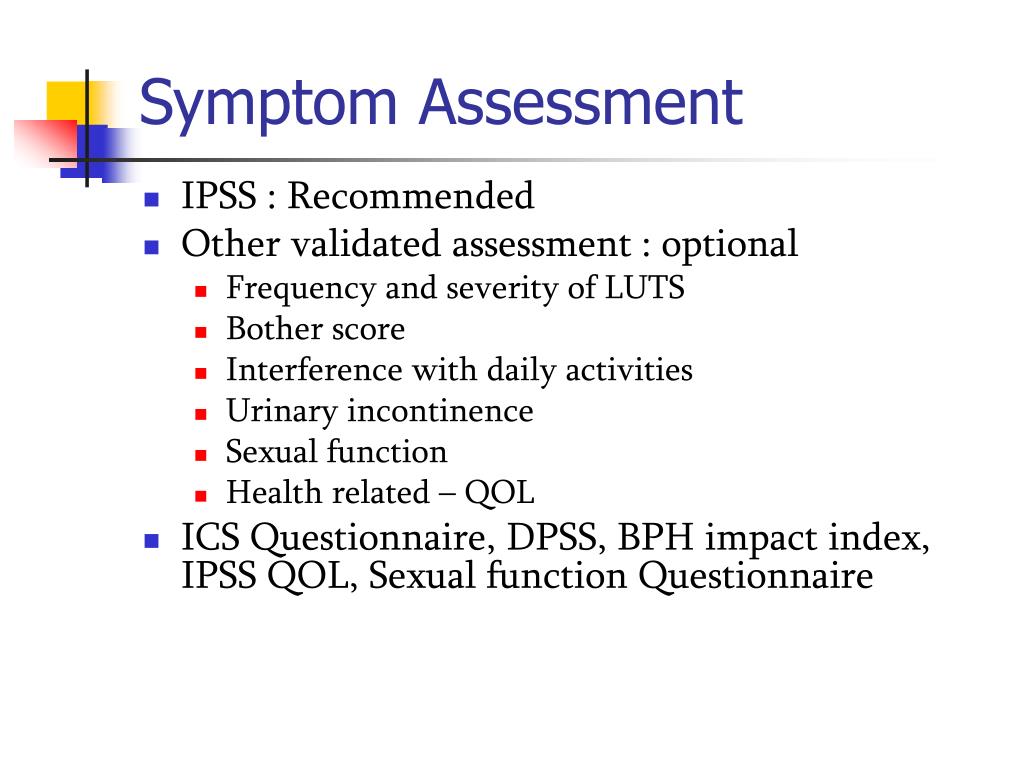 PPT - BPH Diagnosis and Medical Treatment PowerPoint Presentation, free ...