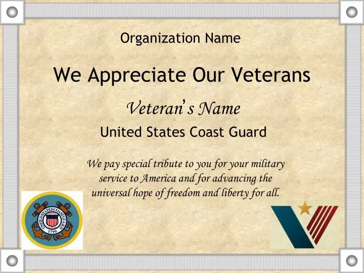 we appreciate our veterans n.