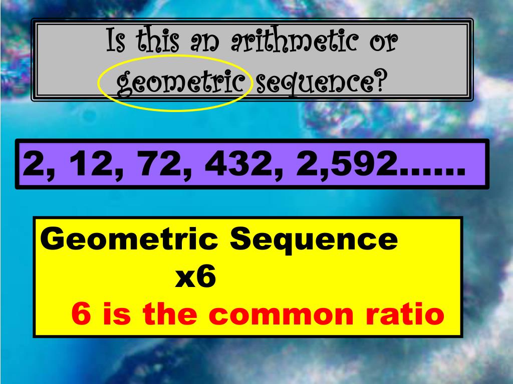 best explanation of geometric and arithmetic sequences best explanation of geometric and arithmetic sequences
