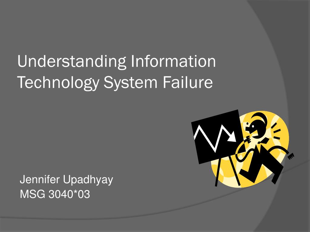 why information systems fail a case study approach
