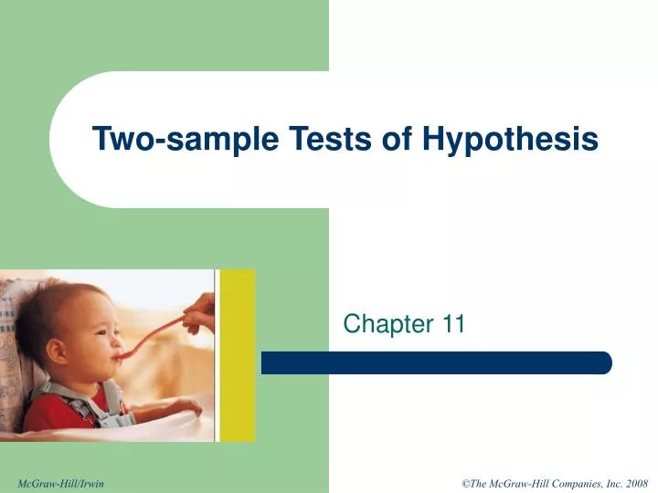 two sample hypothesis two sample hypothesis