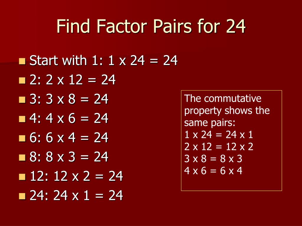 PPT Factorization PowerPoint Presentation, free download ID3224027