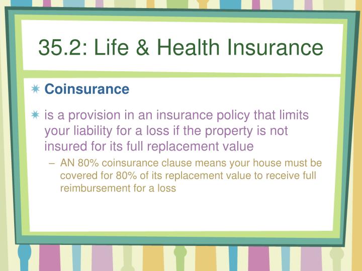 BUS 116 Chap019 insurance