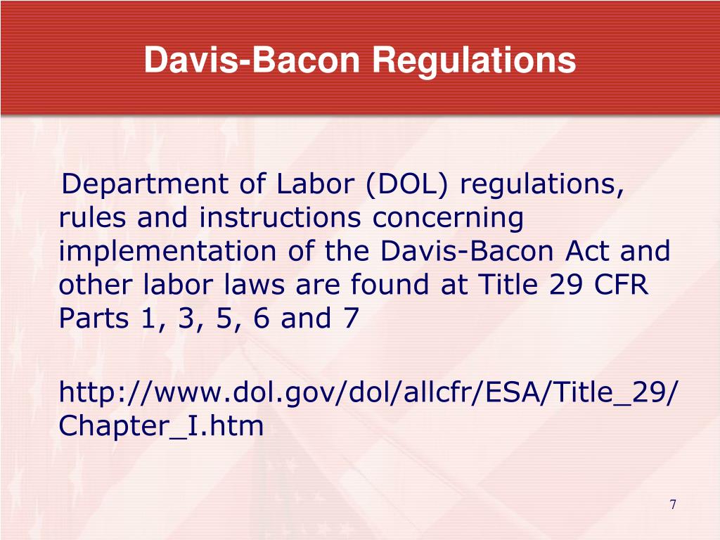 PPT CDBG Labor Standards Requirements For Local Officials PowerPoint