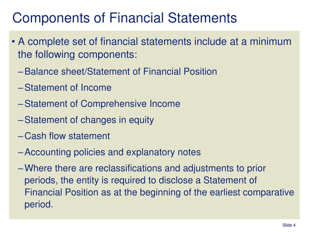describe what fair presentation of financial statements entails