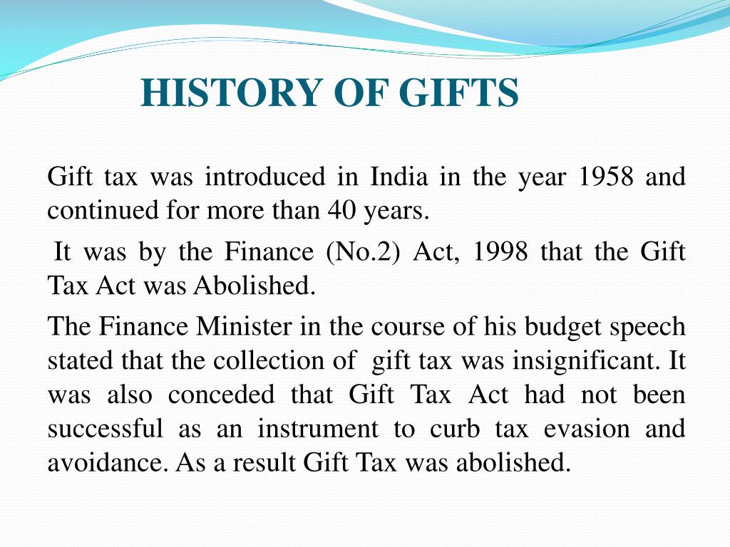 Tax On Gifts In India: Exemption & Criteria | E-StartupIndia | ITR Filing