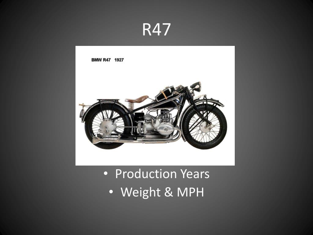 History of bmw motorcycles
