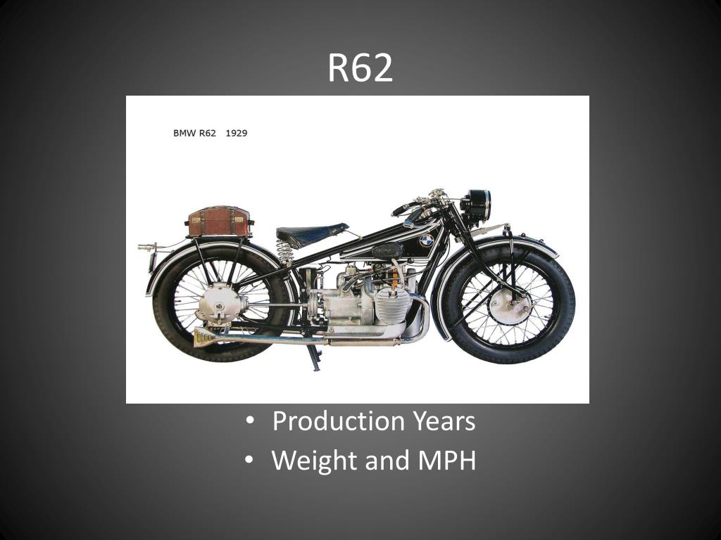 History of bmw motorcycles