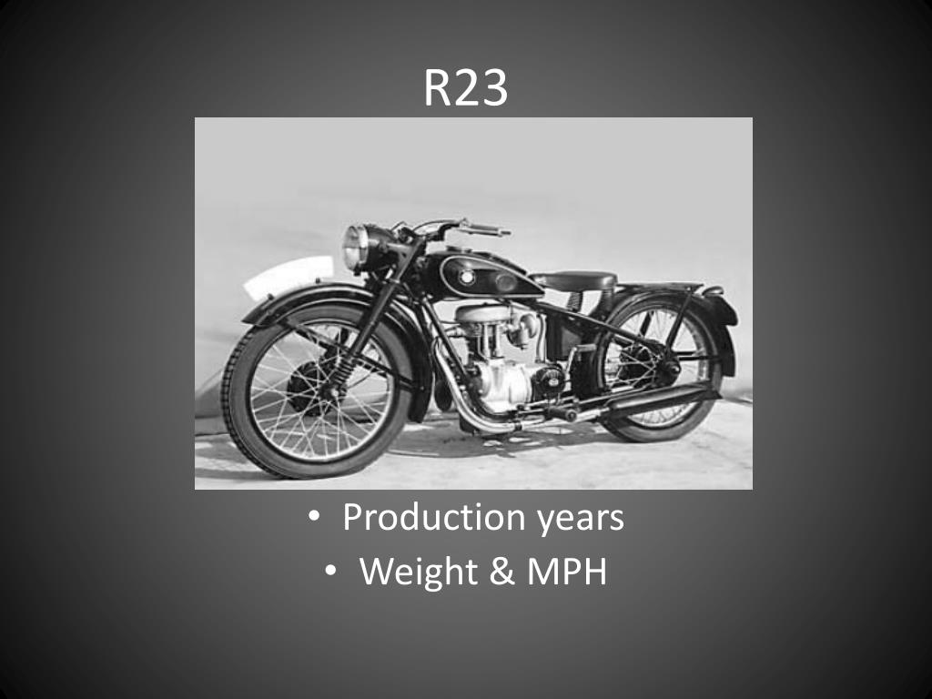 History of bmw motorcycles