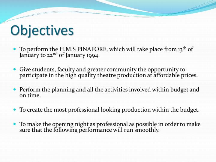 general objectives of case study